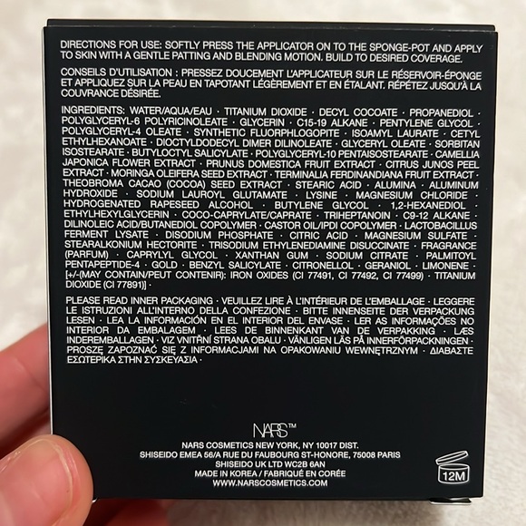 NARS Light Reflecting Serum Cushion Foundation Refill-Samchwong - Picture 7 of 7